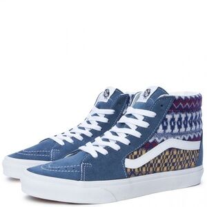 NEW Vans Sk8-Hi Fair Isle shoe